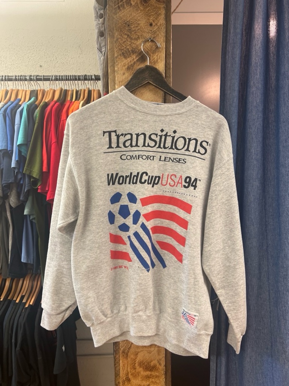 Vintage 1991 World Cup ‘94 USA Grey Crewneck